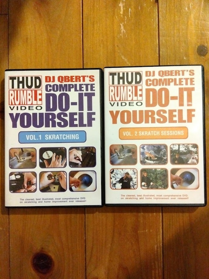 THUD RUMBLE VIDEO DJ Q BERT'S COMPLETE DO-IT YOURSELF 2巻セット