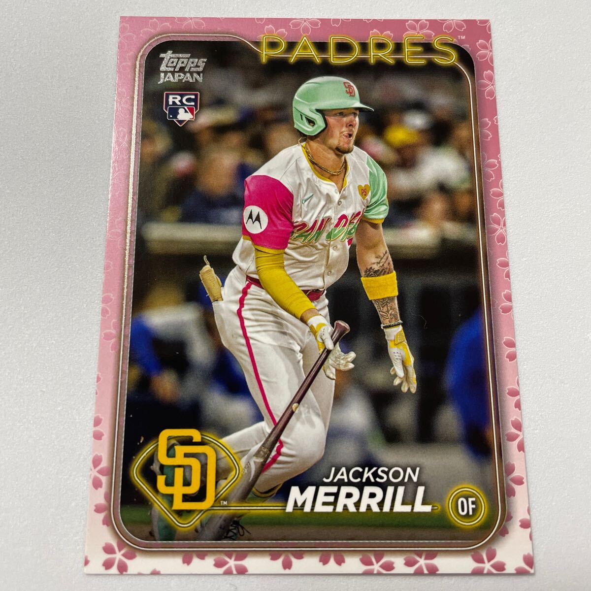 2024 topps baseball japan edition cherry blossom parallel