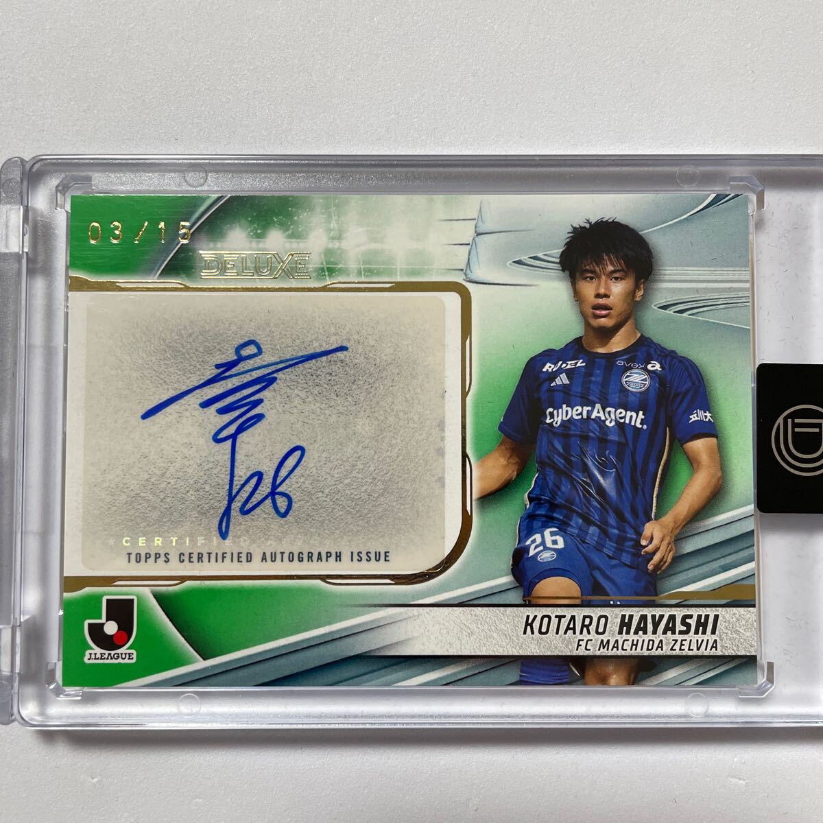 2024 Topps J.LEAGUE Jリーグ Deluxe 直筆サインカード 町田 2024 Topps J.LEAGUE Jリーグ Deluxe 直筆サインカード 町田