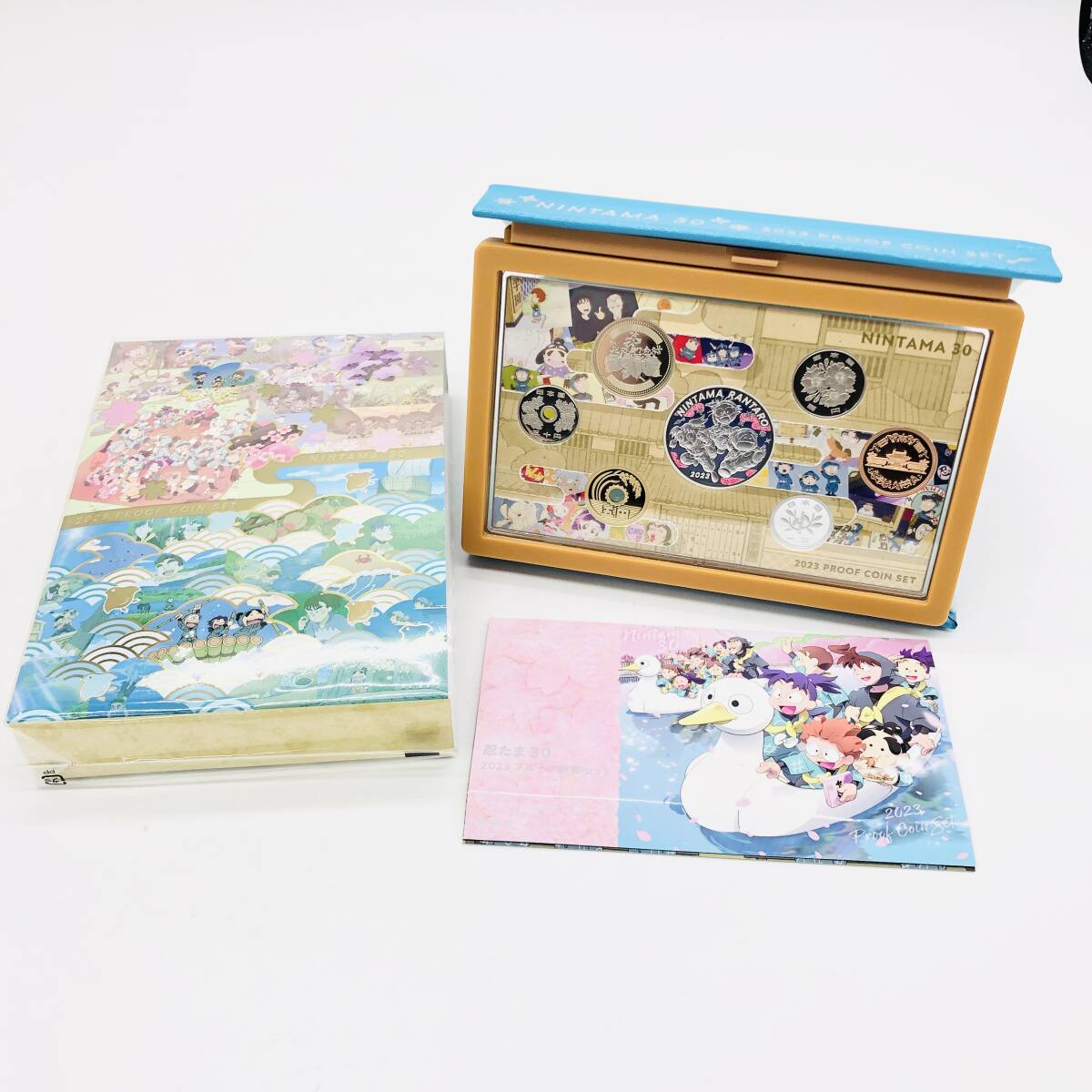 保管品】忍たま 30周年 2023年 プルーフ 貨幣 セット 造幣局 忍