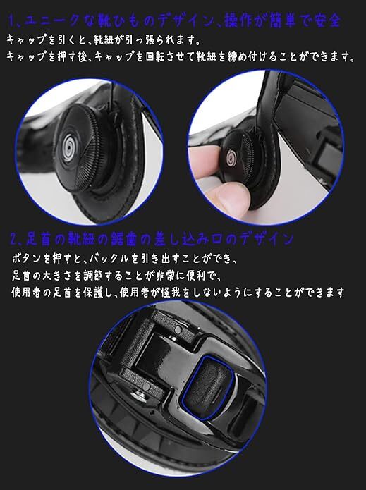 バイクシューズ メンズ用オートバイ保護(hù)ブーツ ライダーブーツ オフロードブーツ レーシングブーツ耐沖撃 耐摩擦 ブラック サイズ：26cm
