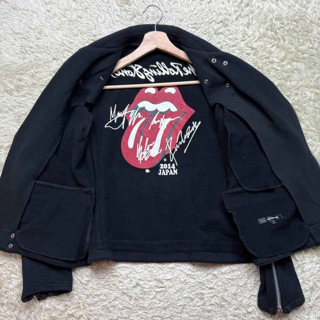 美品/5(L位)/ジャックローズ ローリングストーンズ ライダース 美品/5(L位)/ジャックローズ ローリングストーンズ ライダース
