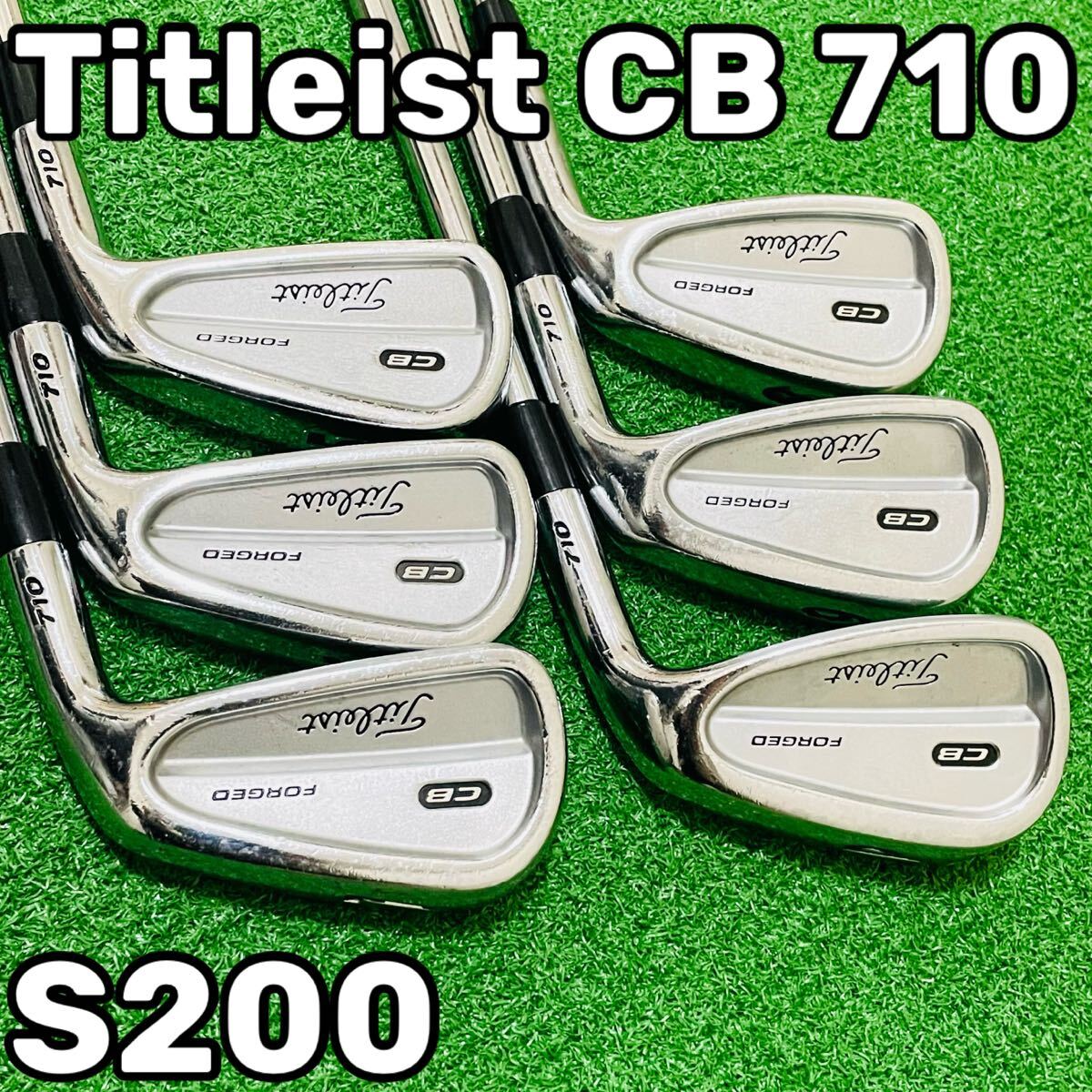 8215 Titleist CB 712 タイトリスト メンズ 右利き アイアン6本 8215 Titleist CB 712 タイトリスト メンズ 右利き アイアン6本