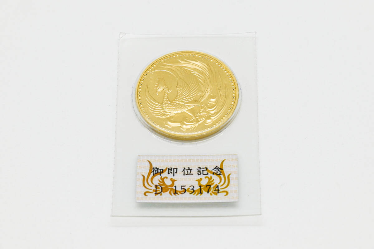 天皇陛下御即位記念 記念硬貨10万円金貨 純金 k24 金貨 平成2年 天皇陛下御即位記念 記念硬貨10万円金貨 純金 k24 金貨 平成2年