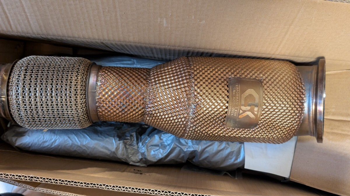 BMW M340i(x) & M440i(x) G20 / G21 エキゾースト ダウンパイプ B58エンジン フロントパイプ 200セル觸媒付き マフラー