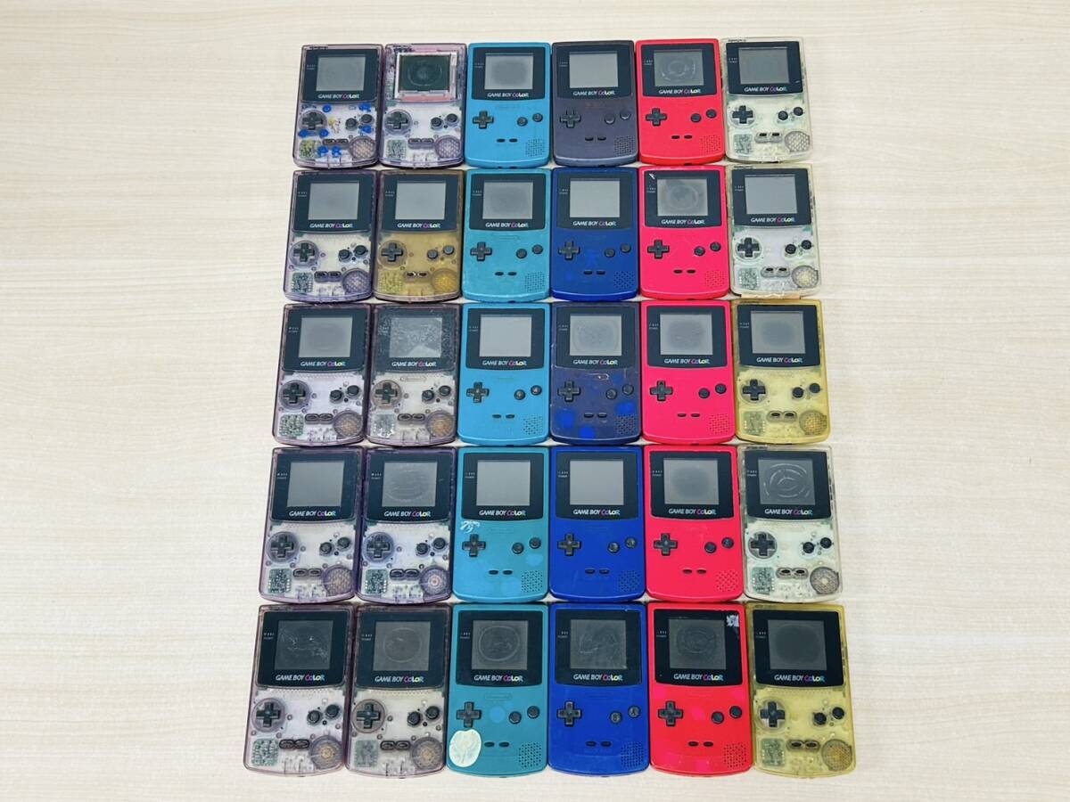 Nintendo Gameboy Color ニンテンドー ゲームボーイカラー 30台 Nintendo Gameboy Color ニンテンドー ゲームボーイカラー 30台