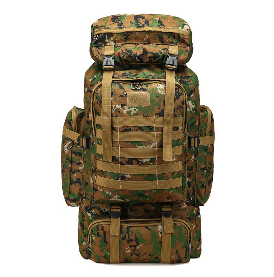  新入荷新品*色選択可 80L 大型 バックパック リュック ミリタリー 防水 大容量 キャンプ 登山 アウトドア ハイキングお色選択可