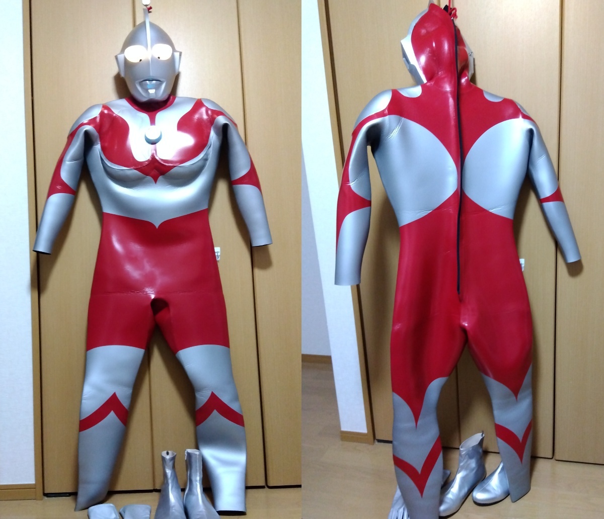 コスプレ アトラク ウェットスーツ マスク コスチューム 一式 1 コスプレ アトラク ウェットスーツ マスク コスチューム 一式 1