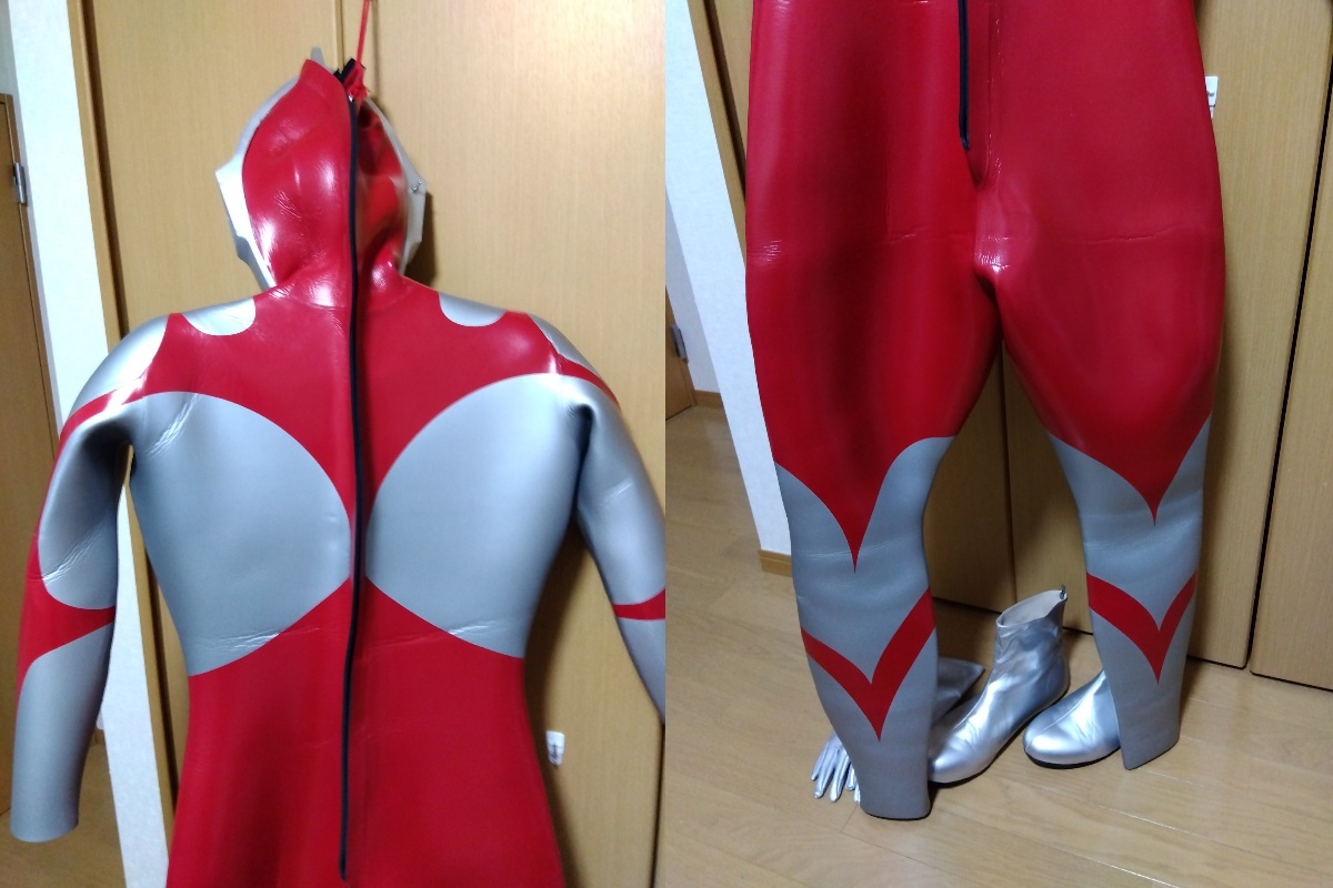 コスプレ アトラク ウェットスーツ マスク コスチューム 一式 1 コスプレ アトラク ウェットスーツ マスク コスチューム 一式 1