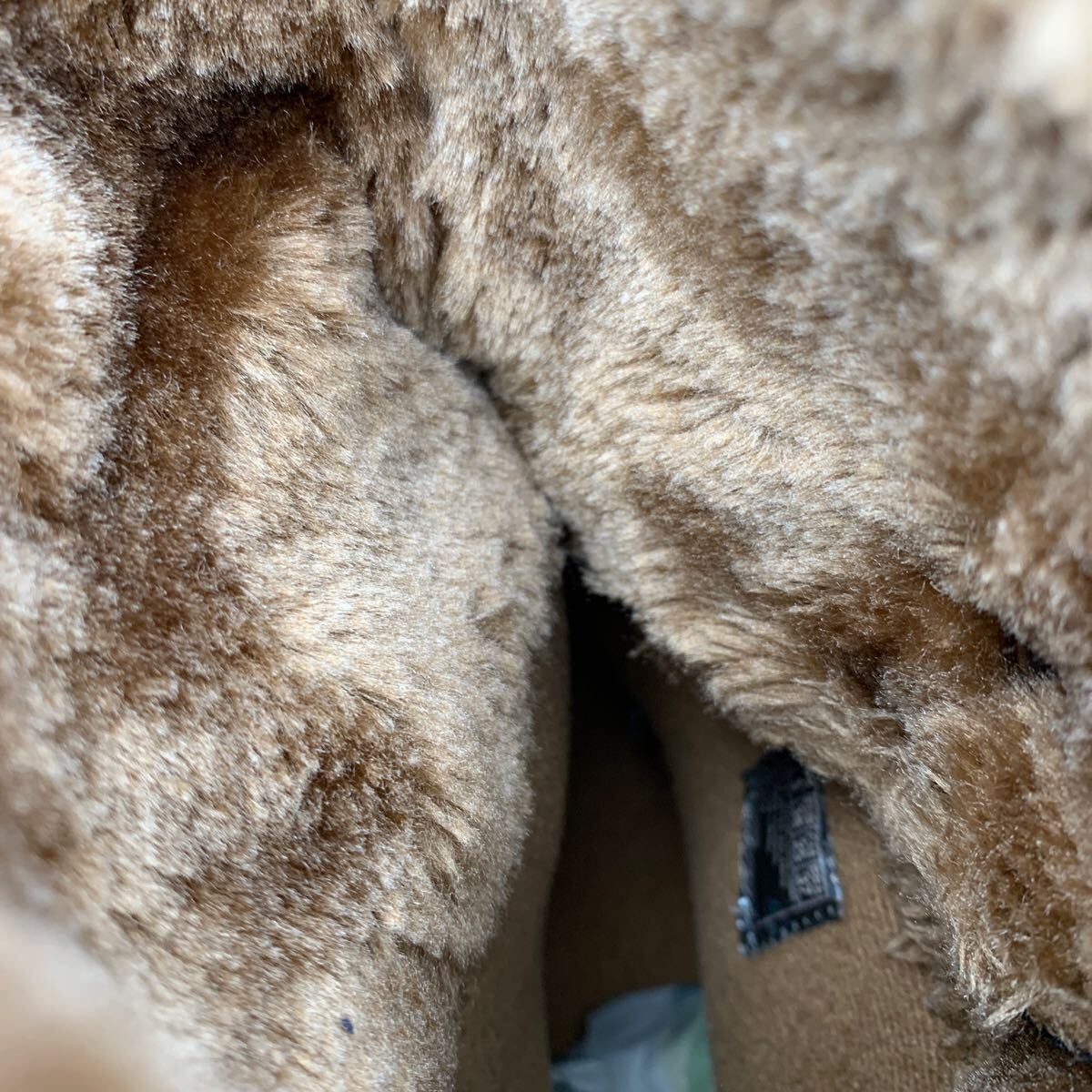 M660 Skechers レディース Keepsakes 2.0-アップランド ミッドビッグボタン スラウチブーツ カーフ US8 25cm ブラウン 裏ボア_画像7