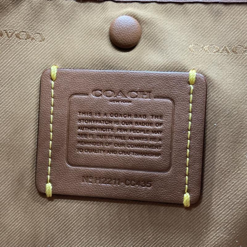 【中古】COACH ケリー ショルダーバッグ CC435　コーチ　ブラック[240019449889]