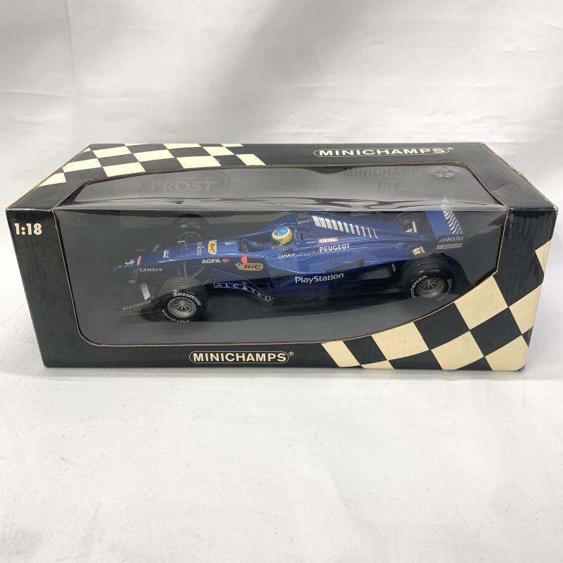 【中古】開(kāi)封)1/18 MINICHAMPS PROST PEUGEOT TESTCAR 1999 N.HEIDFELD[240015223150]