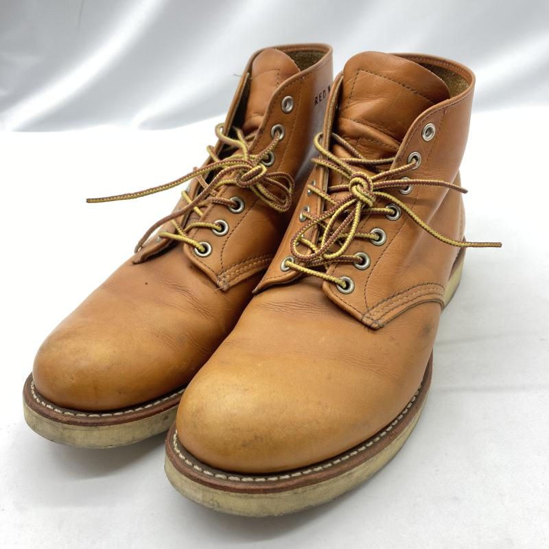[ б/у ]RED WING кожа ботинки 27cm Camel 9871 Red Wing [240019484732]