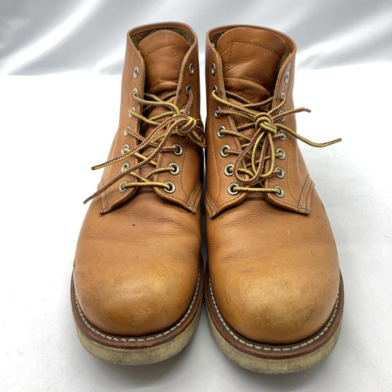 [ б/у ]RED WING кожа ботинки 27cm Camel 9871 Red Wing [240019484732]