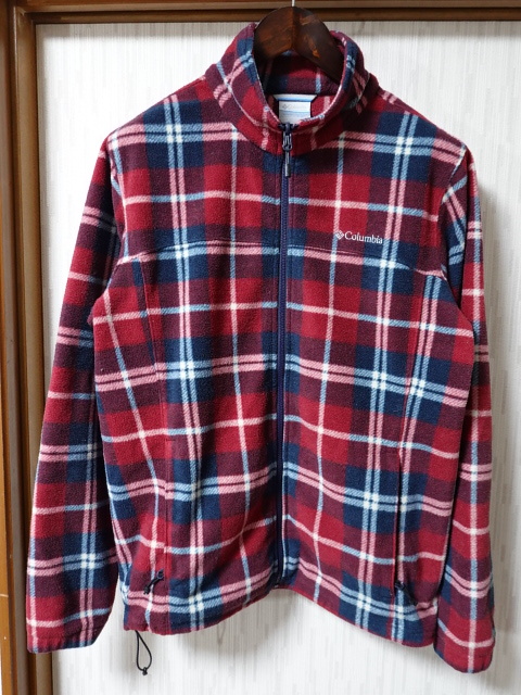 ■0320■コロンビア Columbia フリースジャケット L PM5244 バックアイスプリング ジャケット●