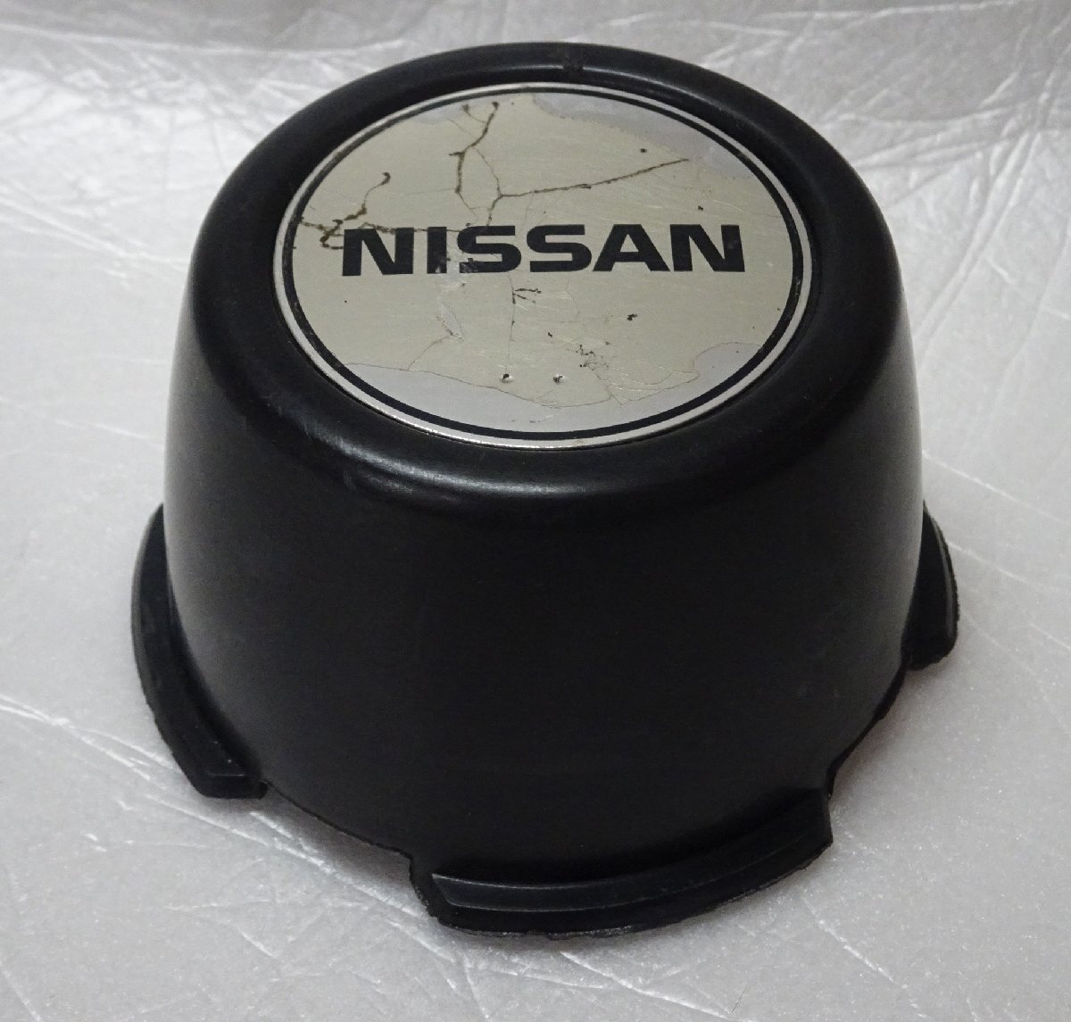 подлинная вещь NISSN оригинальный колпаки ② колесо колпаки колпак 1 шт Nissan Ниссан автомобиль редкость Vintage претензии не принимаются 
