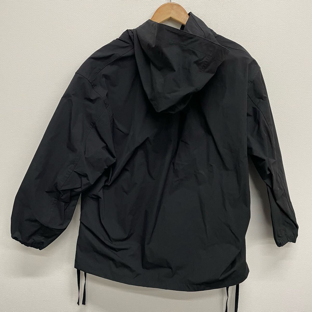【HAVERSACK】ハバーサック★バックプリーツアノラックパーカー ジャケット プルオーバー フーディー 472220 サイズ2 ブラック 03