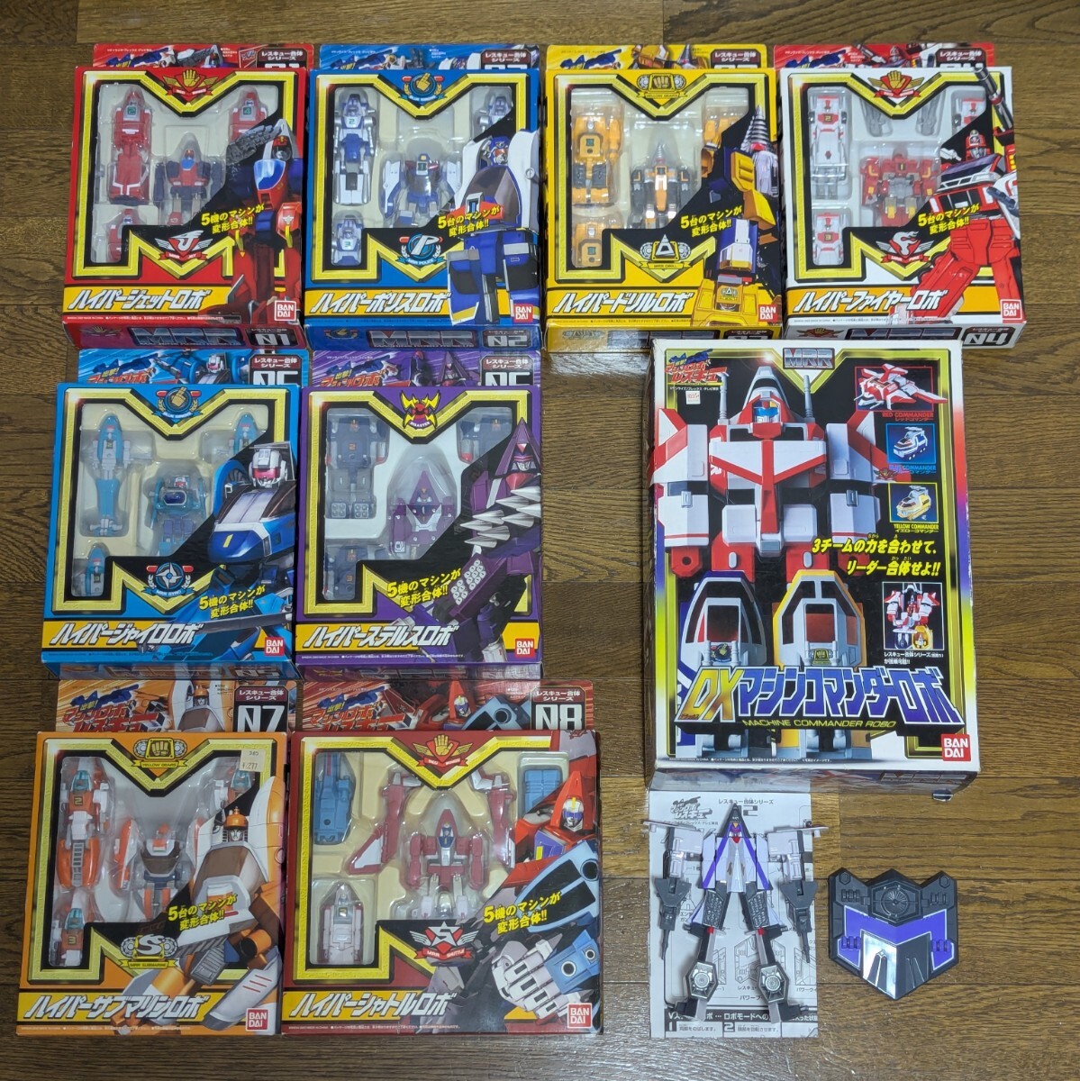 バンダイ マシンロボレスキュー DX マシンコマンダーロボ バンダイ マシンロボレスキュー DX マシンコマンダーロボ