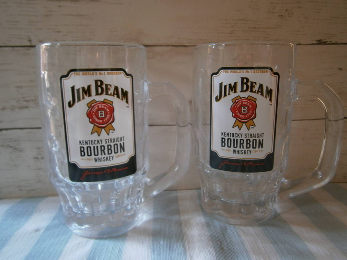 ●●●●JIM BEAM●ジョッキ●メガ●700ml●2個(gè)●食器●グラス●タンブラー●ジムビーム●非売品●●●●