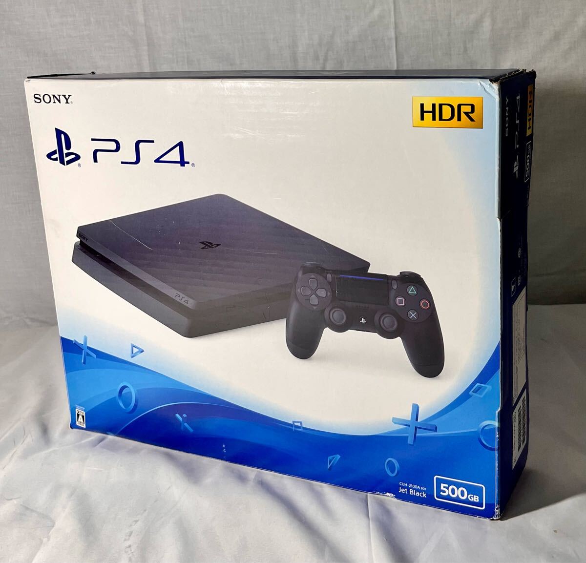 ①【中古品】 SONY Playstation4 PS4 プレステ4 CUH-2100A 500GB