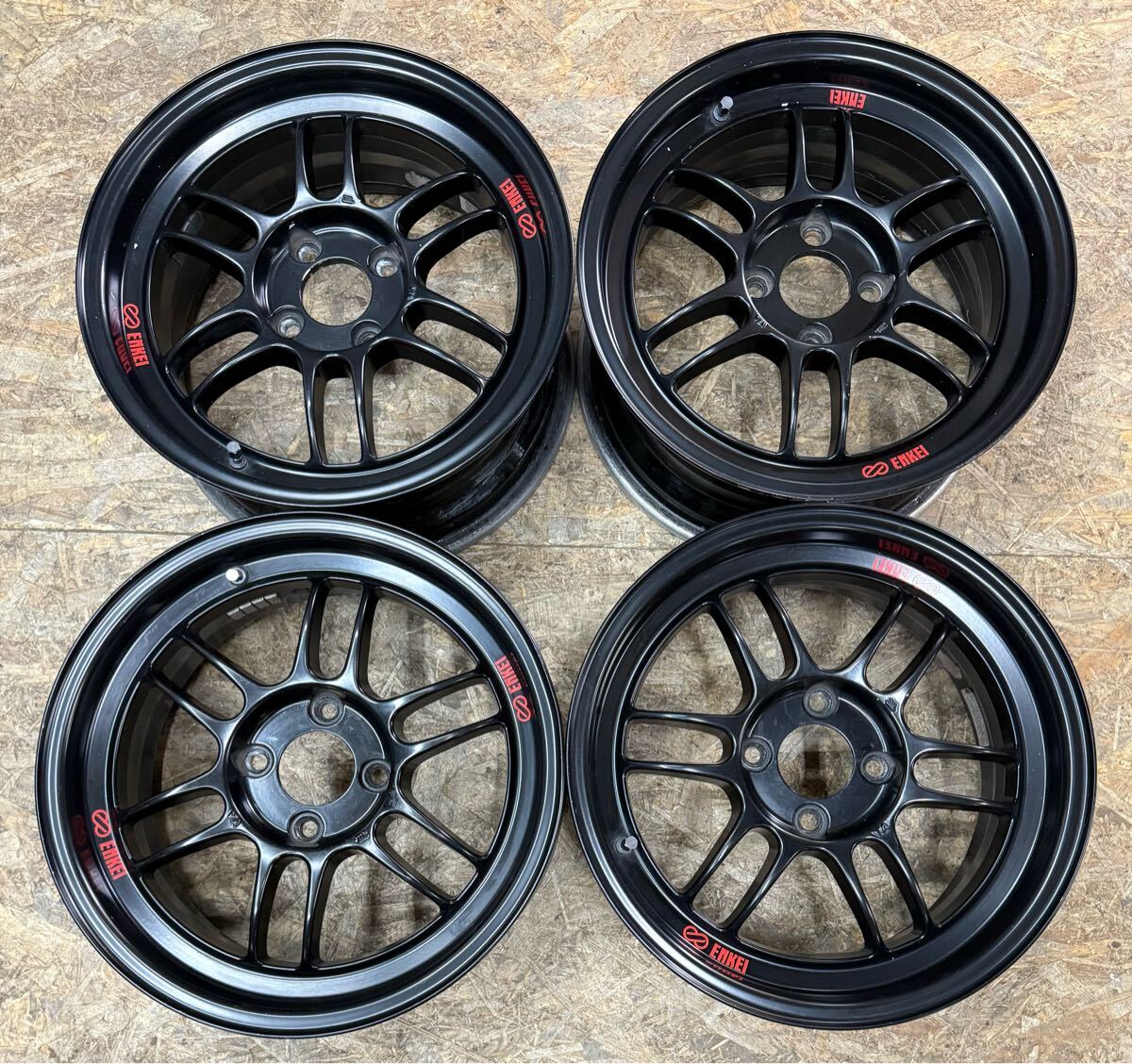 【希少！】ENKEI エンケイ RPF1 15インチ 7J＋41 PCD100 4穴 4H 軽量 ロードスター シビック フィット ヴィッツ　MR-S ヤリス アクア 