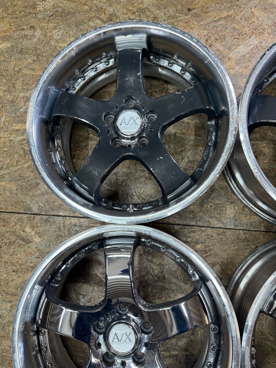 希少!】RAYS A/X アーサーエクスチェンジ 18インチ 7.5J+45 希少!】RAYS A/X アーサーエクスチェンジ 18インチ 7.5J+45
