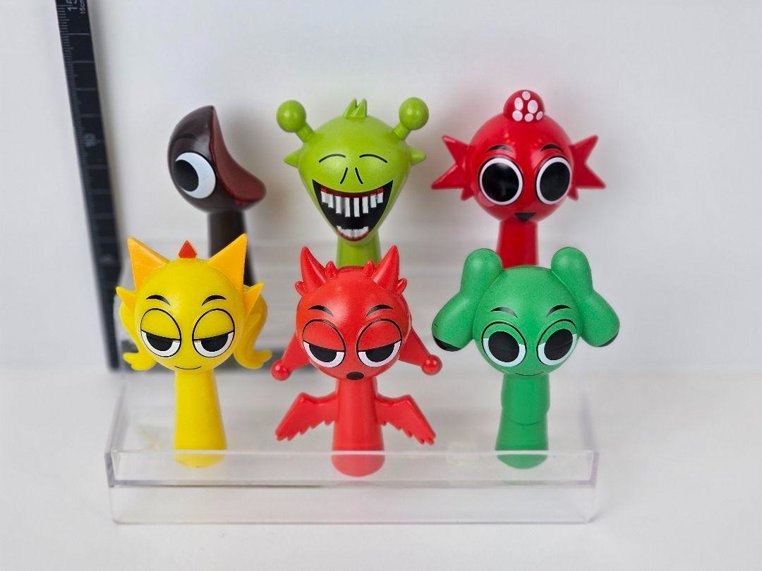 おおきめスプランキー6体セット追加フィギュアSprunki未使用 おおきめスプランキー6体セット追加フィギュアSprunki未使用