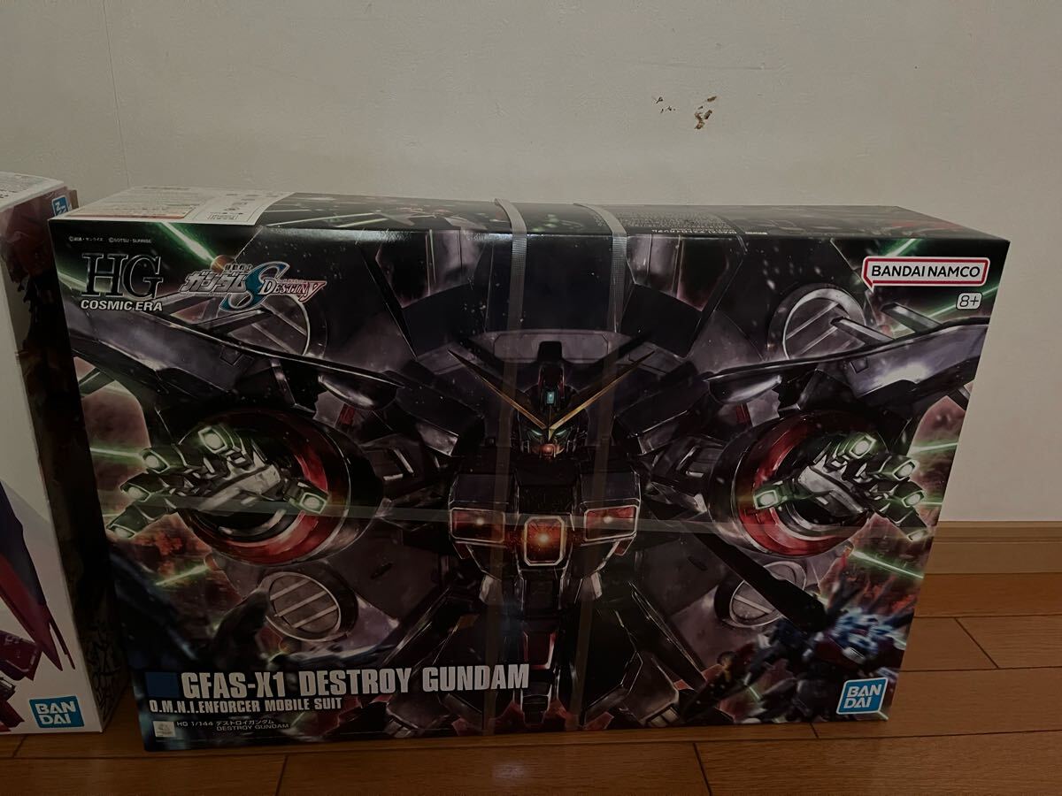 未組立 MG1/100サザビーVer Ka未組立 HG1/144 デストロイ
