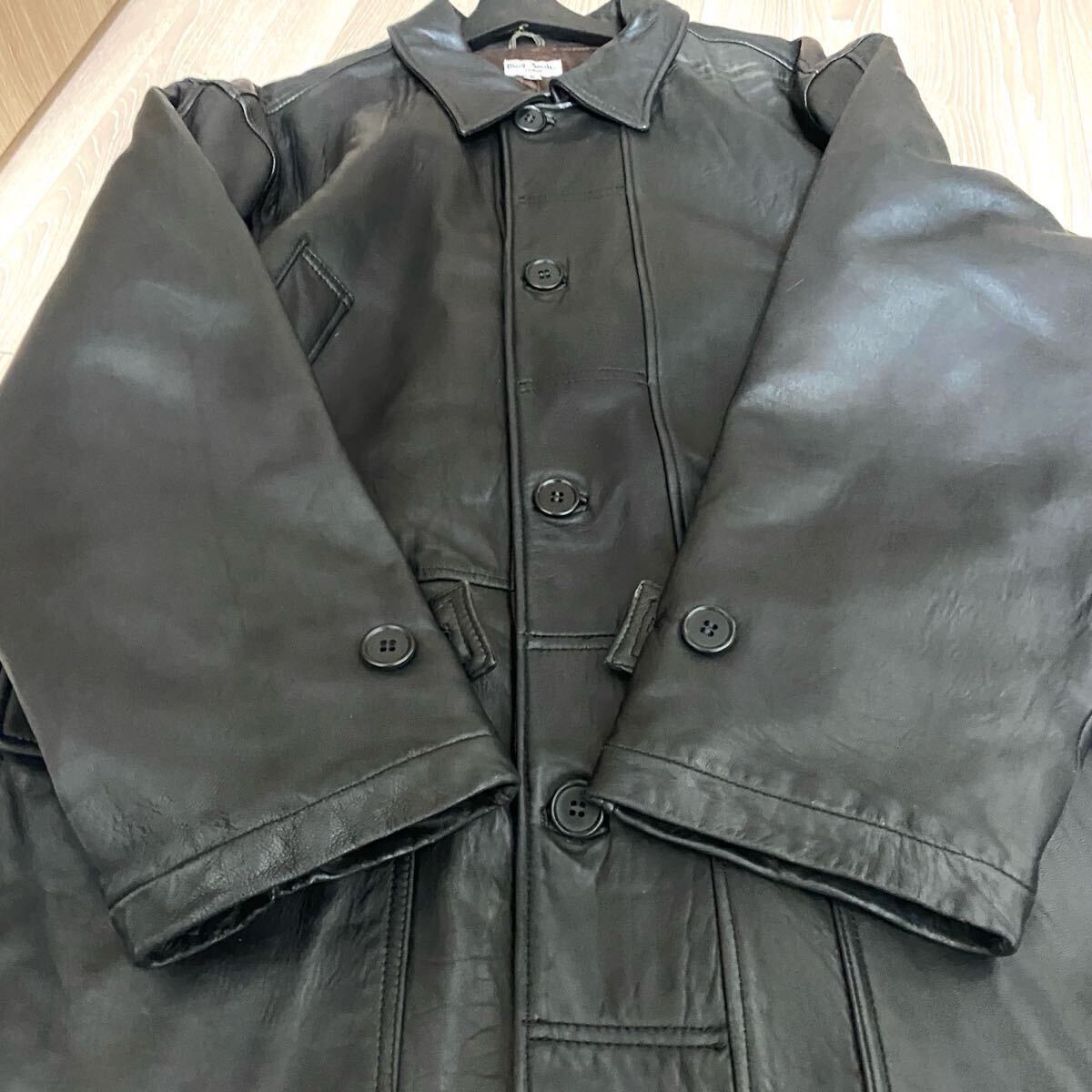 極美品 Lサイズ Paul Smith ポールスミス レザーコート【極上の 極美品 Lサイズ Paul Smith ポールスミス レザーコート【極上の