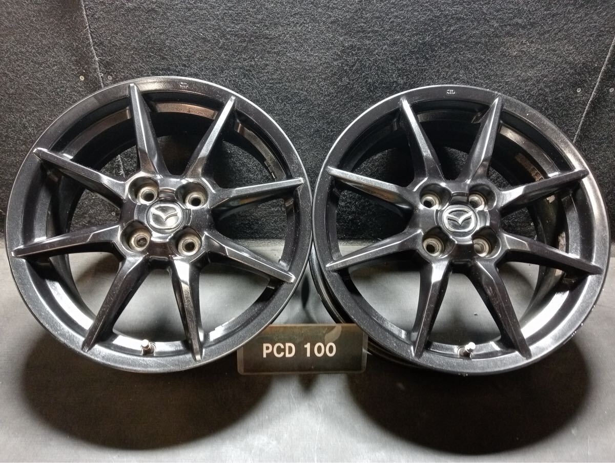マツダ NDロードスター 純正16インチアルミホイール 16インチ マツダ NDロードスター 純正16インチアルミホイール 16インチ