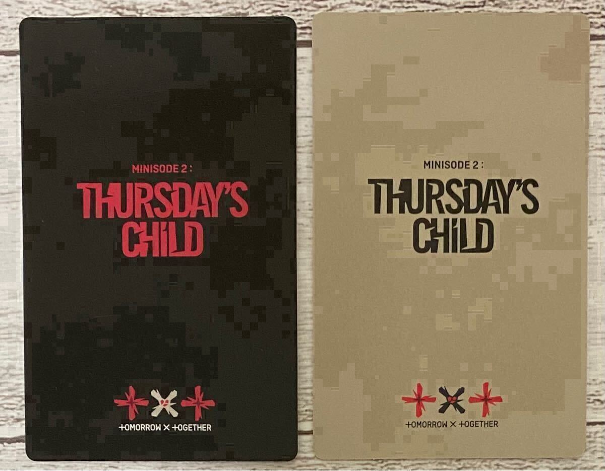 TXT minisode 2 Thursday's Child 日本 ユニバ Weverse Shop