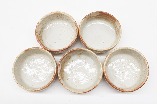 志野焼 桃山窯 角刺身皿 小鉢 箸置き 5客セット 和食器 美濃焼 志野焼 桃山窯 角刺身皿 小鉢 箸置き 5客セット 和食器 美濃焼