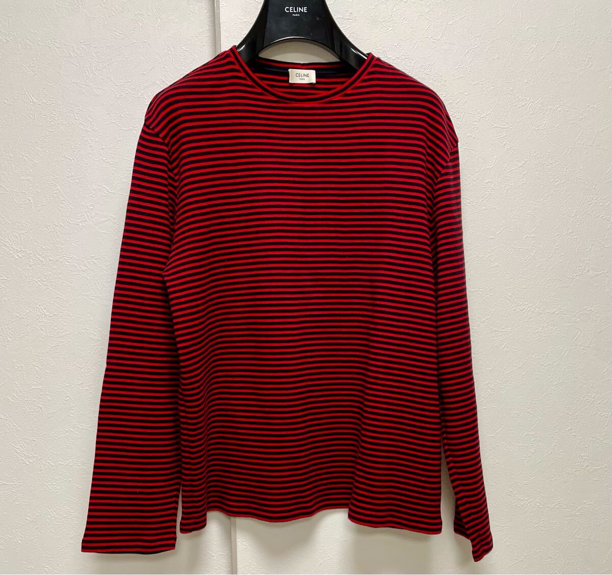 19AW Celine カートコバーン ボーダー ロングTシャツ 色違い M 19AW Celine カートコバーン ボーダー ロングTシャツ 色違い M