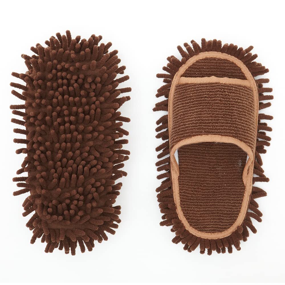 アイメディア マイクロファイバー履くモップ 14cm×38×4cm_画像1