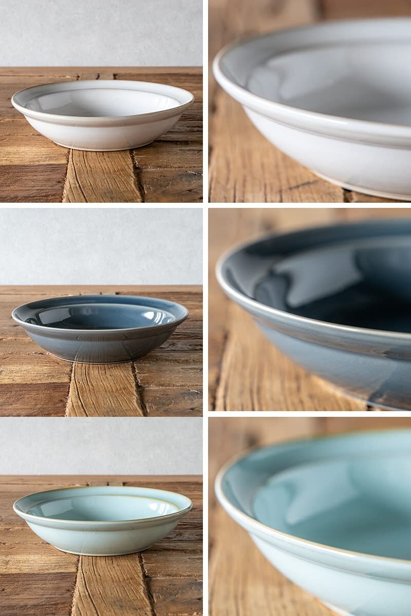 HINATA ヒナタ カレー&パスタ ブルー 直径21×高さ4.6cm T-942000_画像3