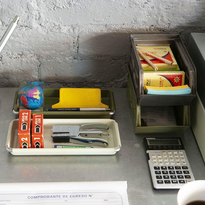 ダルトン(Dulton) ミニパーツボックス ガルバナイズド 整え過ぎずに整える心地良い簡易収納 パーツストッカー コンテナ ボックス 収納箱_画像7