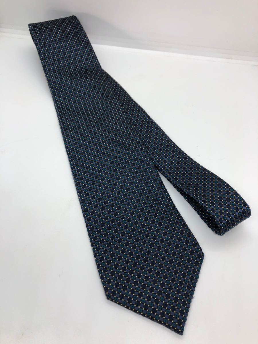 MICHEL KLEIN Michel Klein шелк 100 галстук темно-синий бизнес 