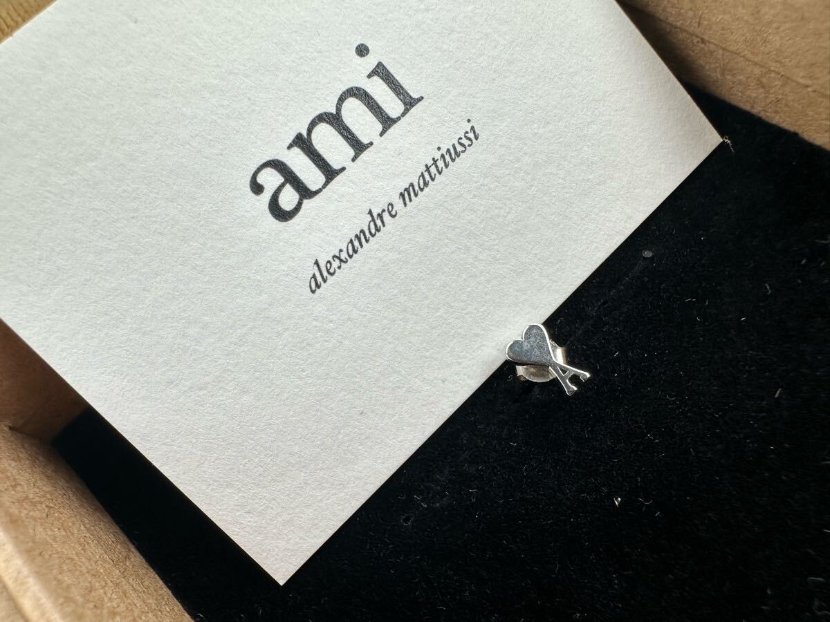 USED】 AMI DE COEUR ピアスパラジウムプレーテッド ブラス USED】 AMI DE COEUR ピアスパラジウムプレーテッド ブラス
