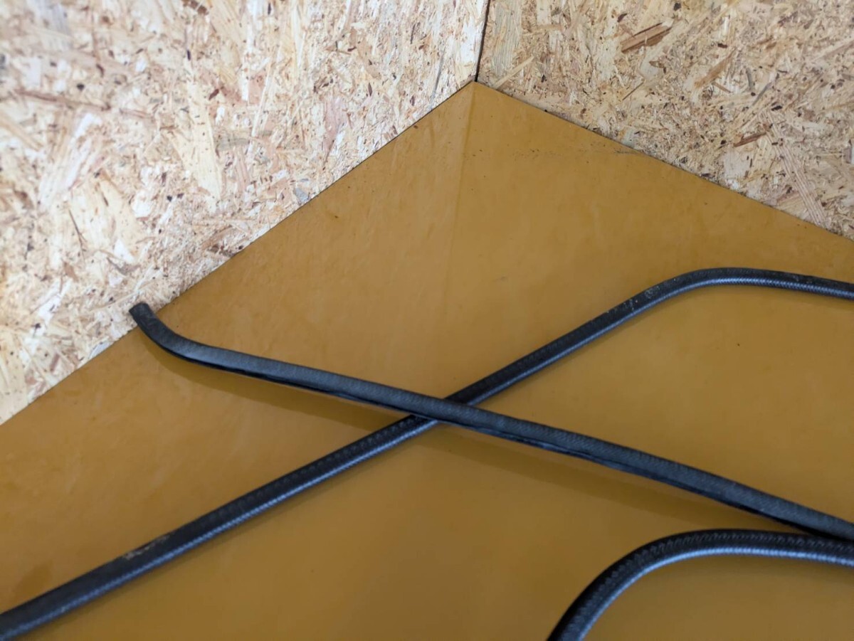 空冷VW フォルクスワーゲン タイプ3 ウェザーストリップ ドアモール 左右セット_画像2