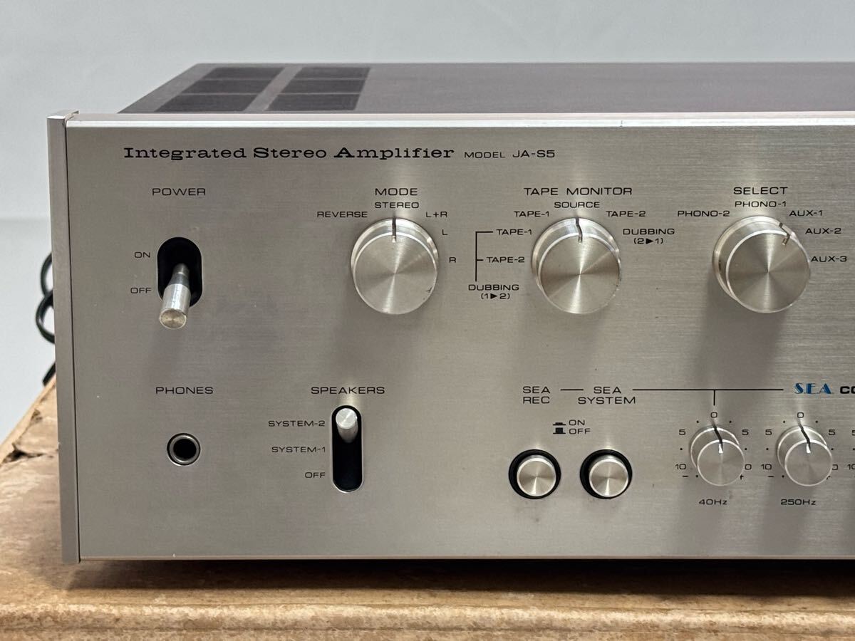 AZ-486 元箱 取説 付 Victor ビクター ステレオ アンプ JA-S5 AZ-486 元箱 取説 付 Victor ビクター ステレオ アンプ JA-S5