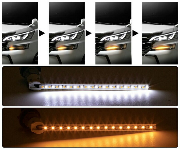  последовательный LED указатель поворота клапан(лампа) текущий . указатель поворота * 30 Alphard Vellfire 80 Esquire Noah передняя фара для 