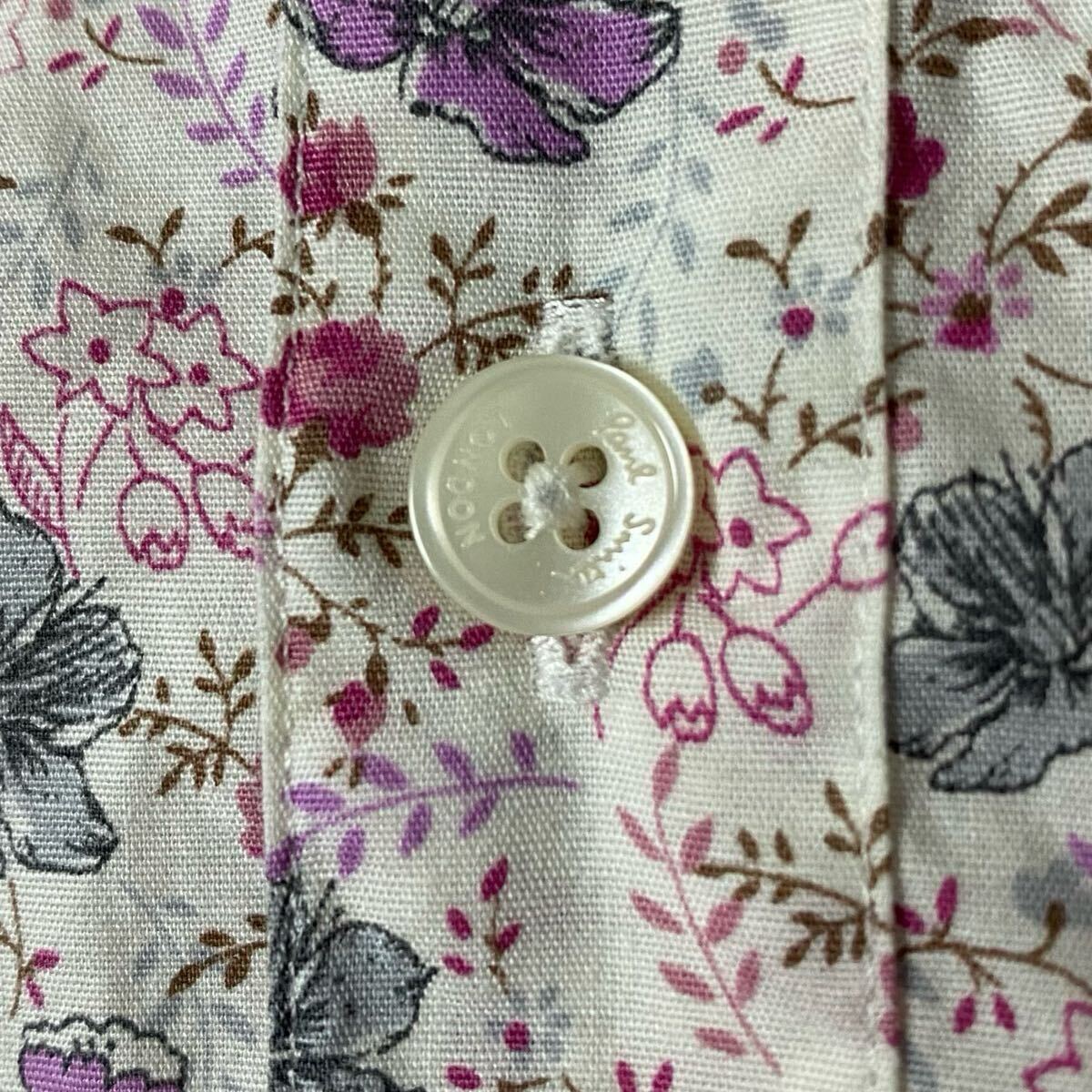 美品○ポールスミス Paul Smith 花柄 総柄 フラワー ボタニカル 美品○ポールスミス Paul Smith 花柄 総柄 フラワー ボタニカル