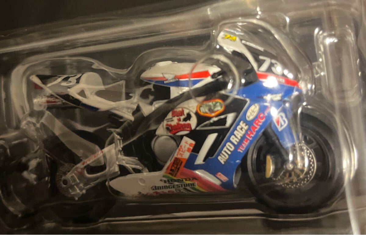 京商 HONDA CBR1000RR オートレースTEAM HARC-PRO NO.73 鈴鹿8耐 Suzuka 8hours 2005 1/32 ミニカー バイク青木治親 安田毅史 ホンダ