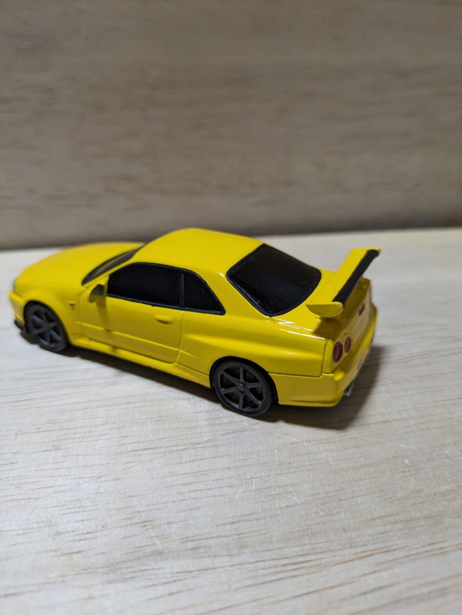 KYOSHO COLD CAST MODEL SKYLINE GT-R V.SPEC 1/43 京商　コールドキャスト　モデル　日産　スカイライン　R34 
