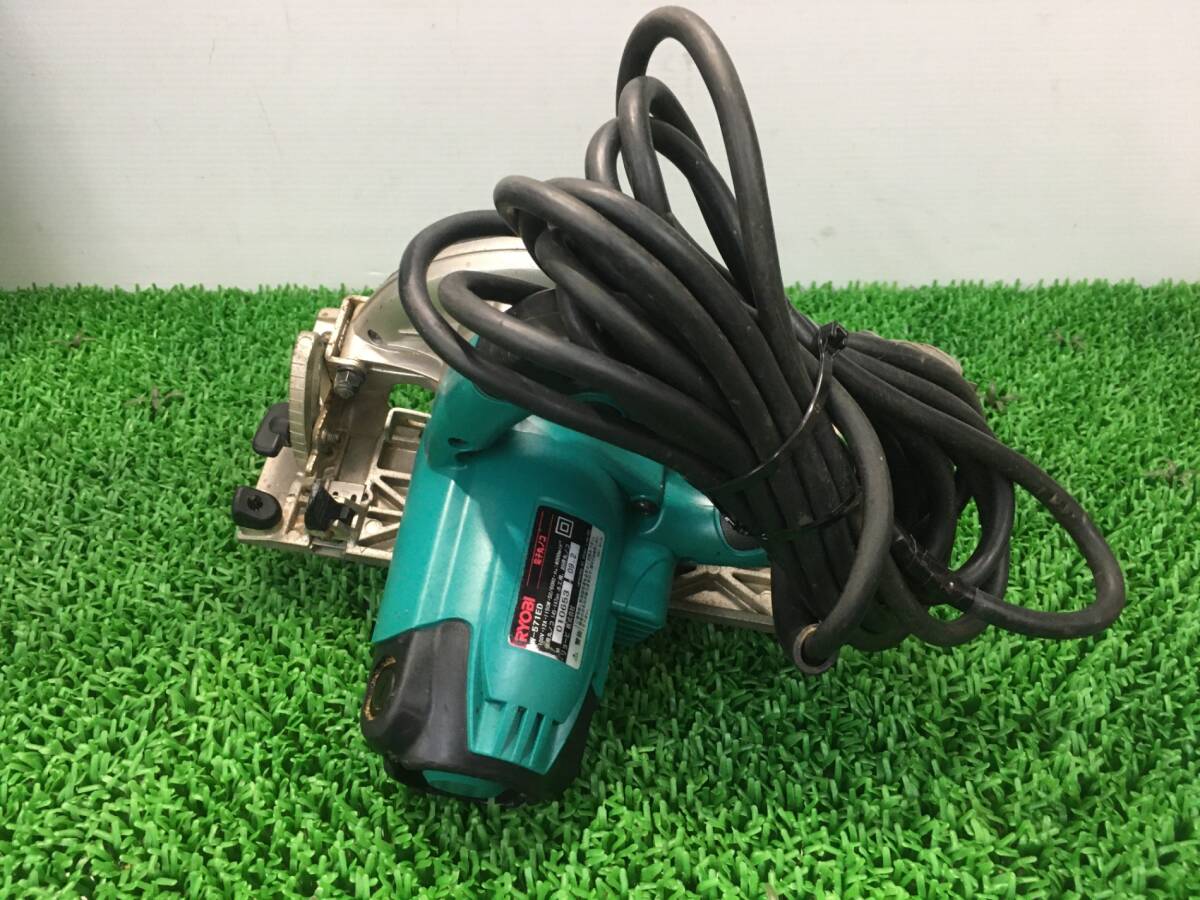 【中古品】【0907】★リョービ(RYOBI) 電子丸ノコ W-571ED　ITQX1JVKR592