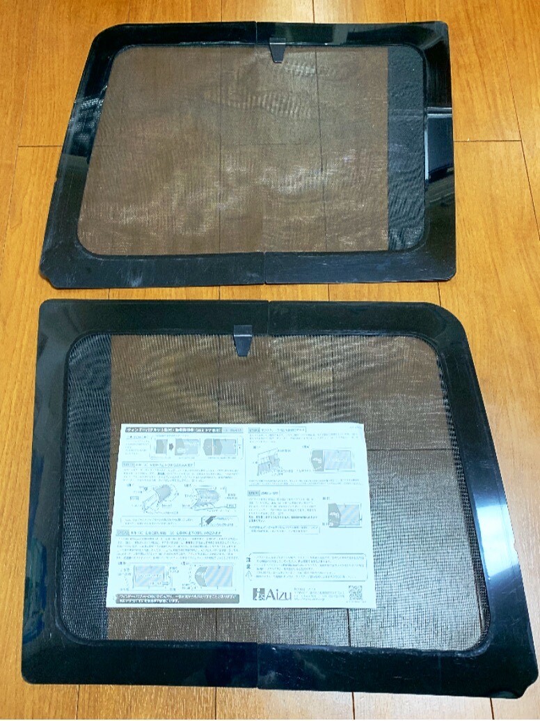 【秋のバーゲン期間だけ値下げ 11/8まで】150プラド AIZU ウインドーバグネット 虫よけ網戸 150系 ランドクルーザー プラド プラド150_画像3