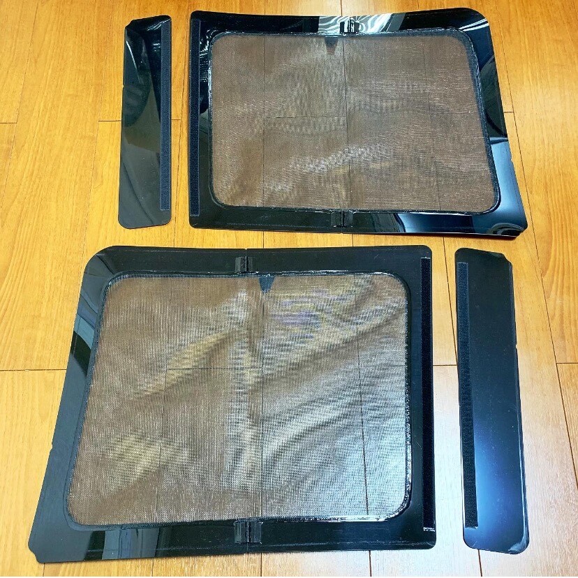 【秋のバーゲン期間だけ値下げ 11/8まで】150プラド AIZU ウインドーバグネット 虫よけ網戸 150系 ランドクルーザー プラド プラド150_画像2