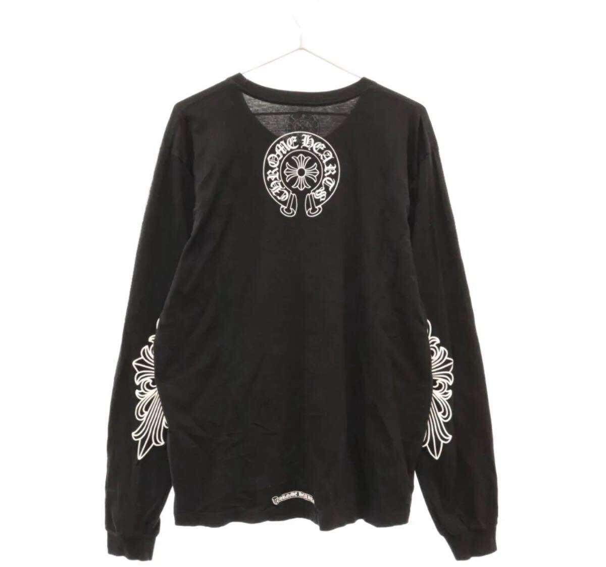 クロムハーツ Neck Logo Floral Cross L/S Tee ネックロゴ クロムハーツ Neck Logo Floral Cross L/S Tee ネックロゴ