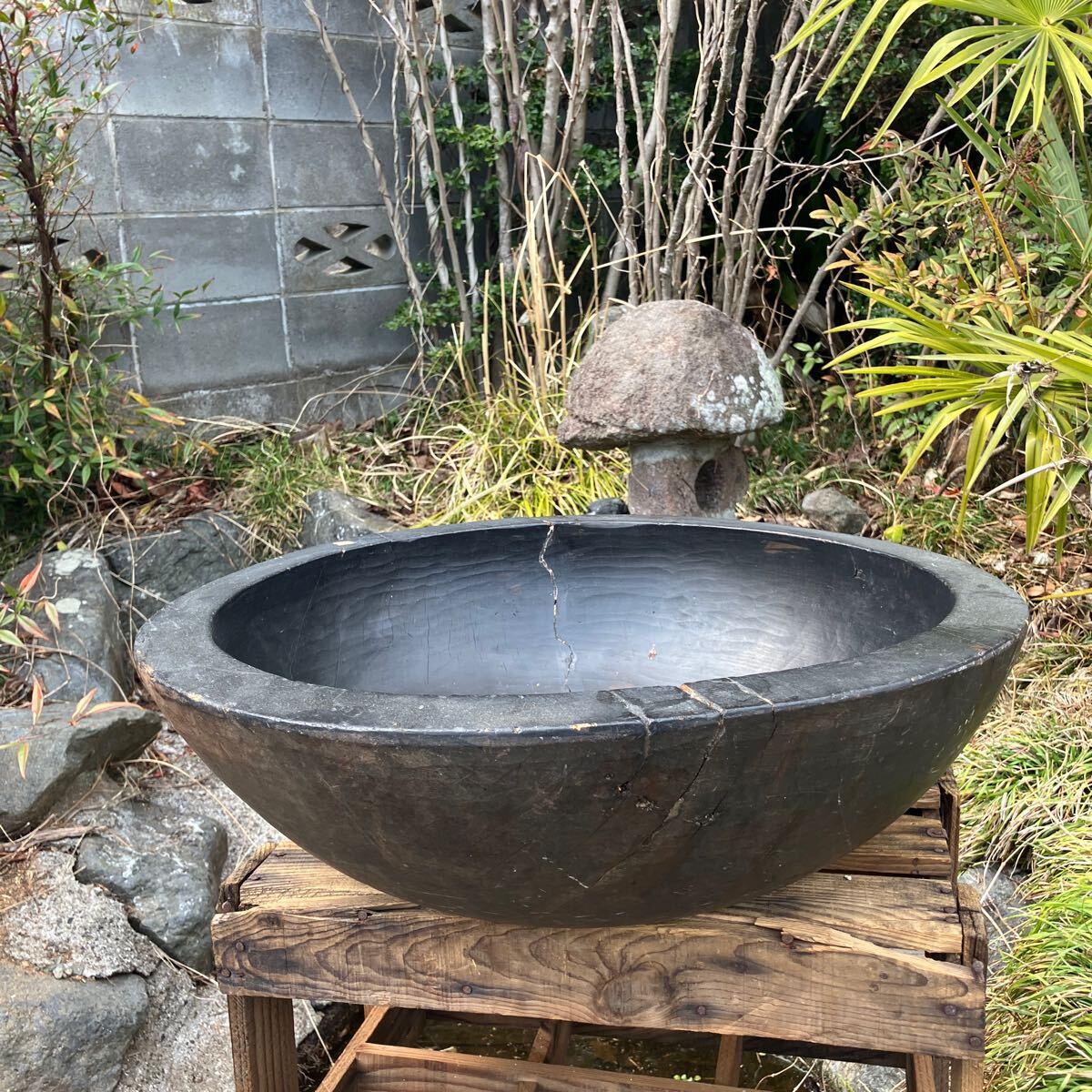 こね鉢 蕎麦 うどん昭和レトロ 石臼 ガーデニング 調理器具 こね鉢 蕎麦 うどん昭和レトロ 石臼 ガーデニング 調理器具