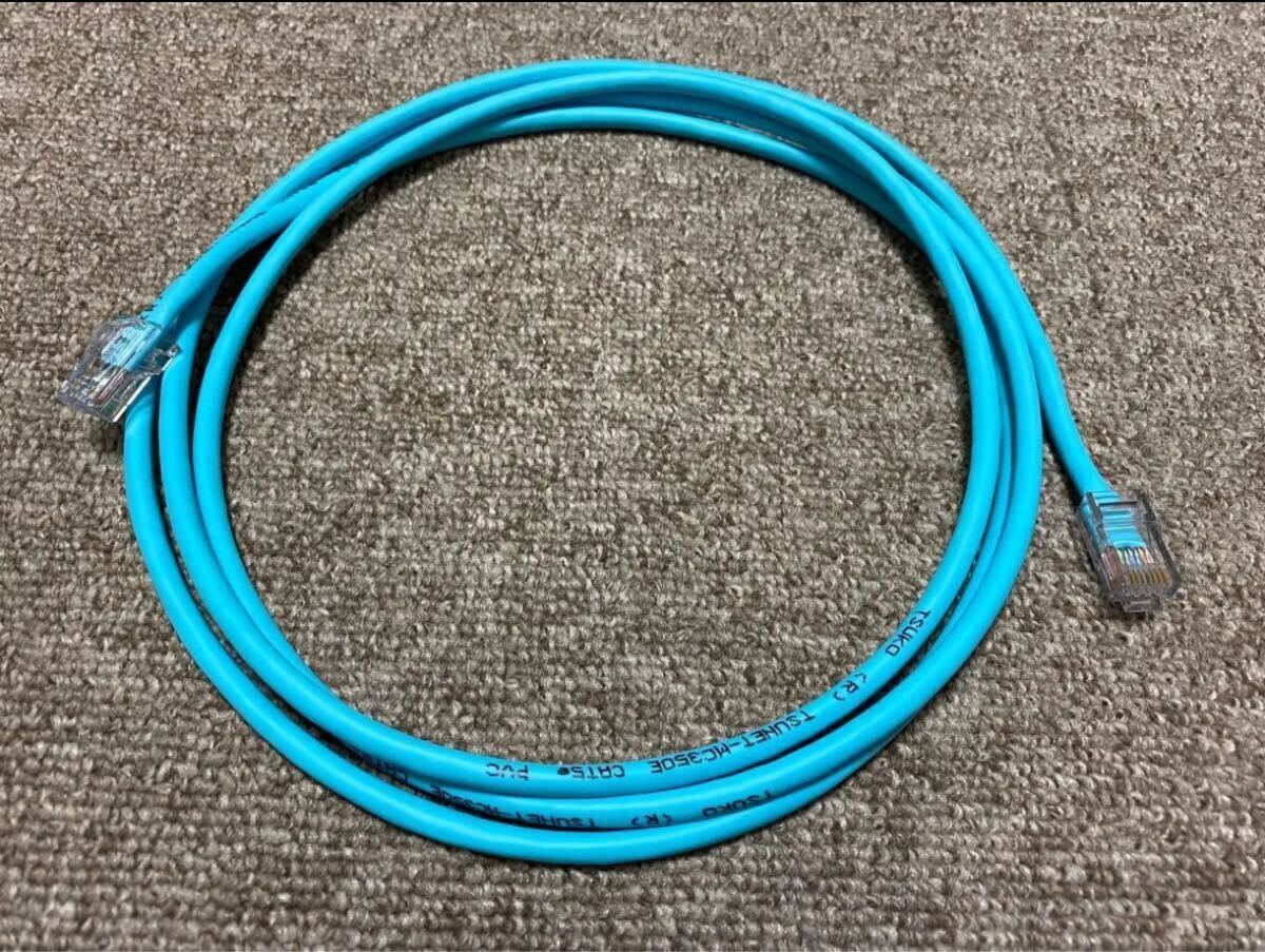LANケーブル 1本 CAT5e 1m ストレート 爪折れ防止タイプ　新品未使用　長さ、本數(shù)の変更対応可能
